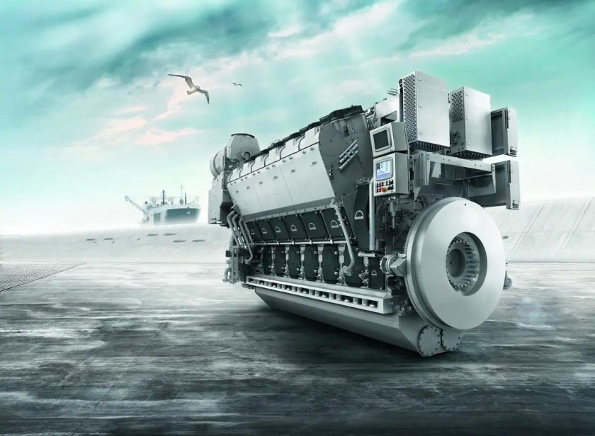 Man 48/60cr Diesel engine