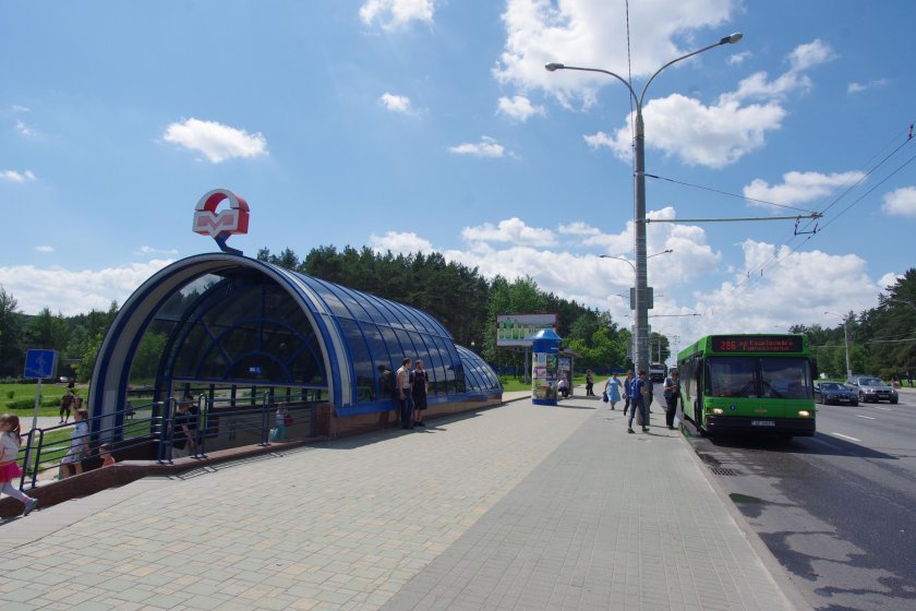 Станция метро Борисовский тракт Минск