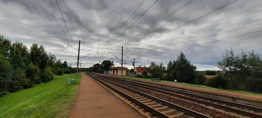 Станция железной дороги