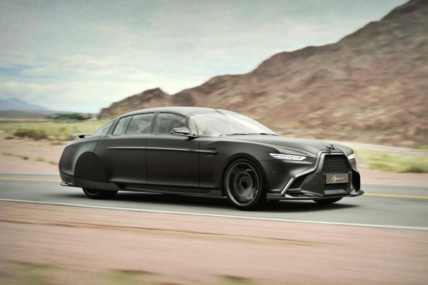 Новый ГАЗ-12 зим гиперлайнер