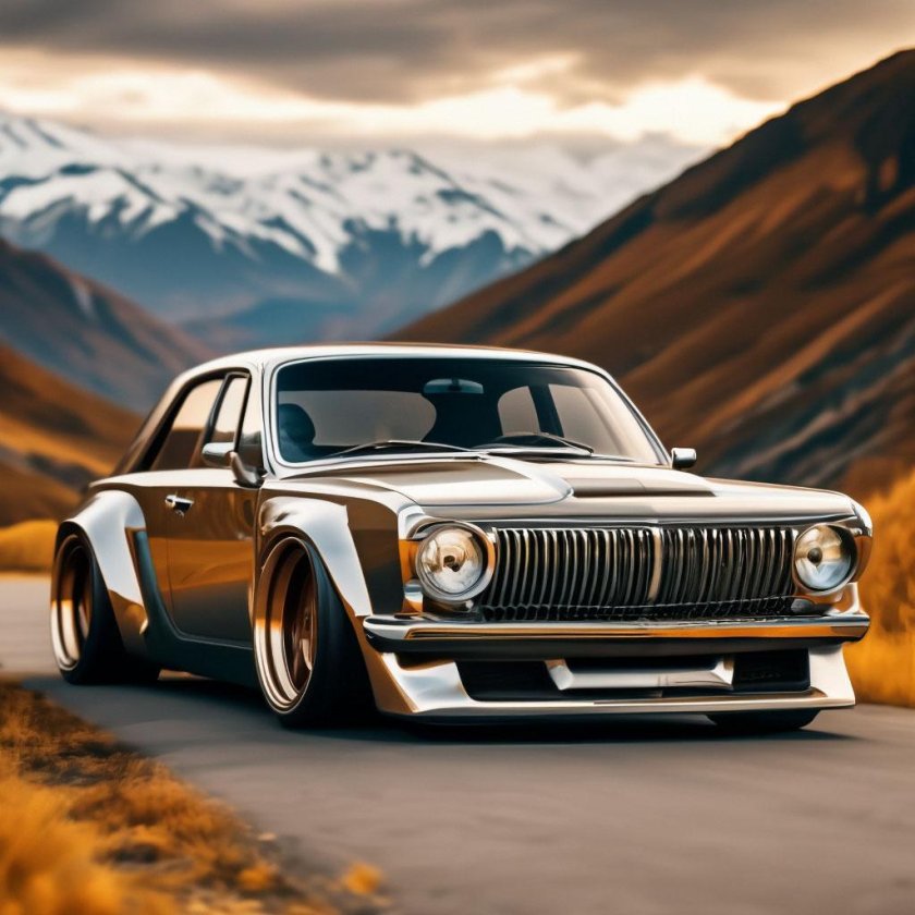 Газ 24 кастом