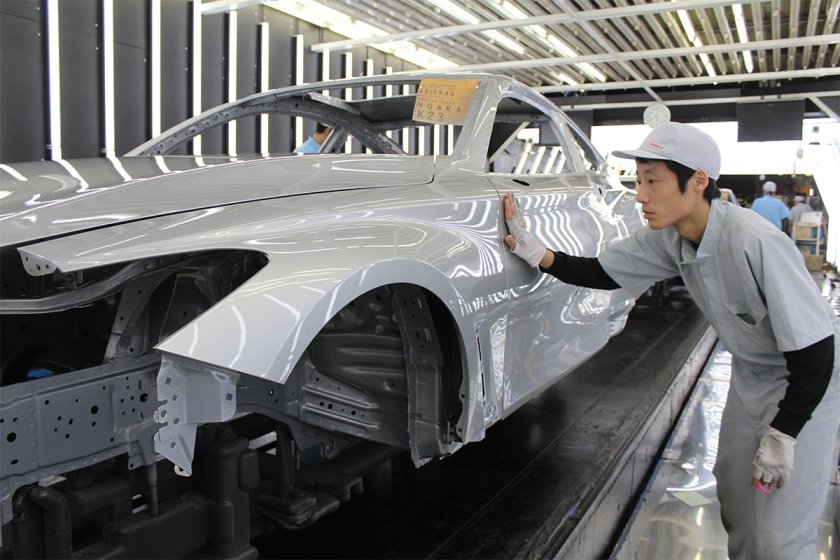 Завод Инфинити в Японии