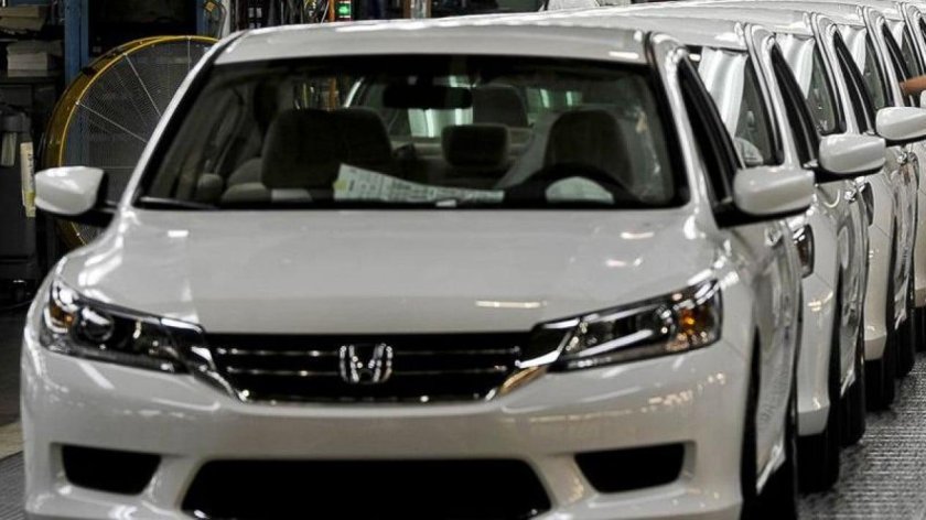 Завод Хонда в Японии