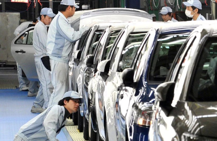 Завод тойота в японии