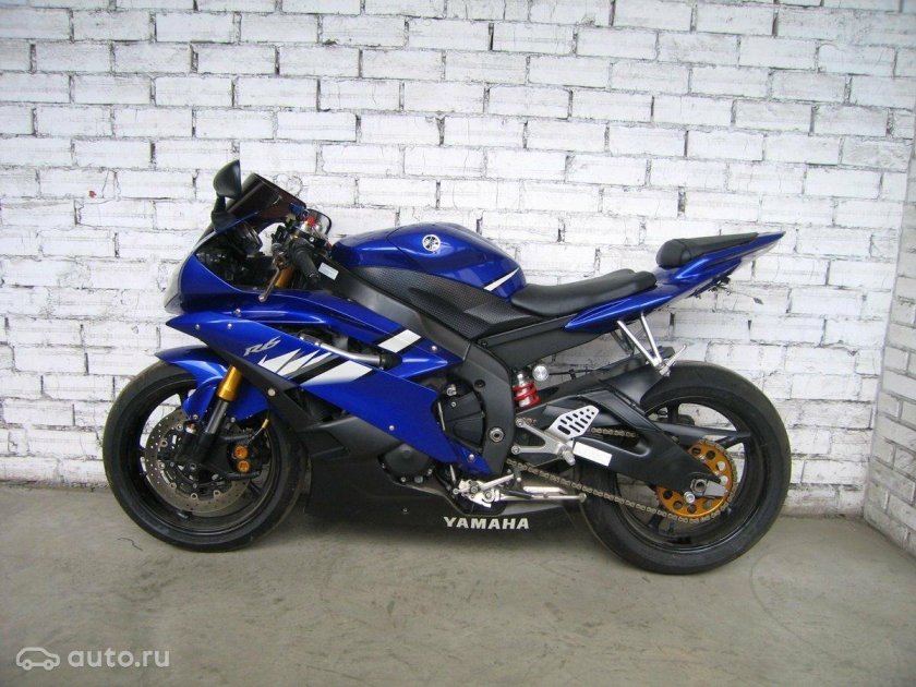 Yamaha r6 Blue