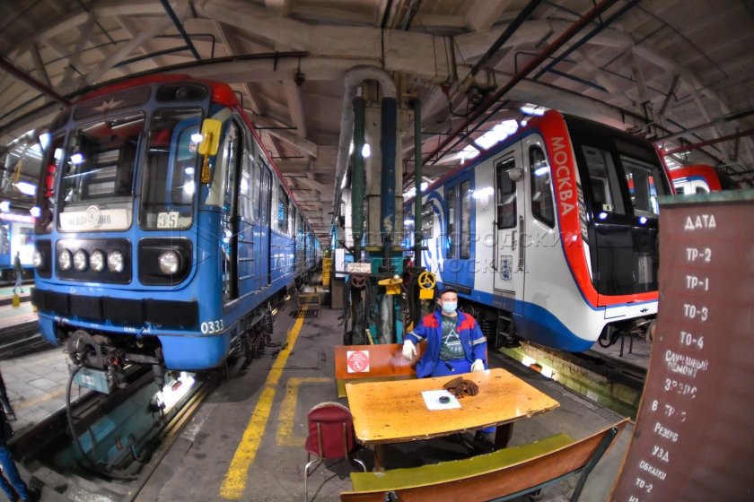 Депо Свиблово Московского метрополитена