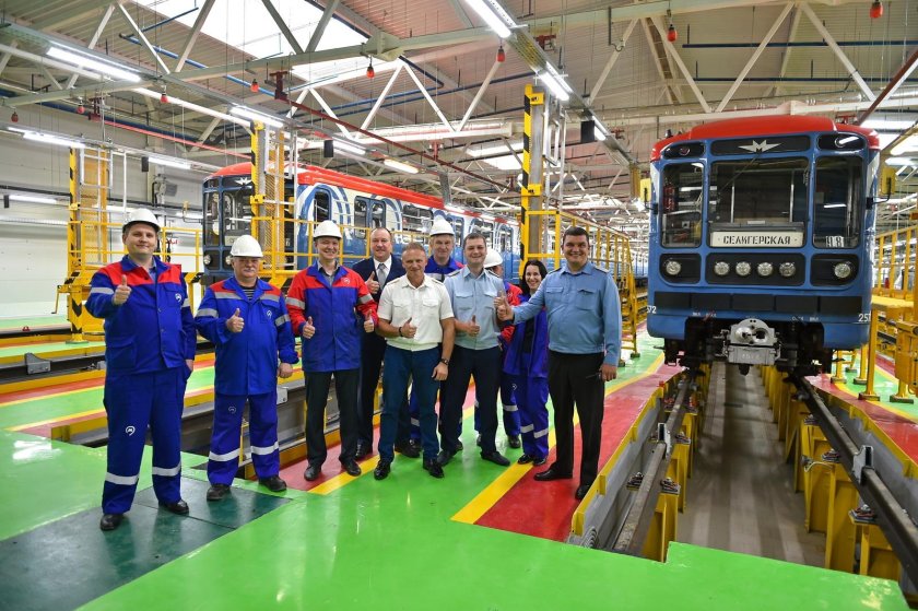 Депо Братеево Московского метрополитена