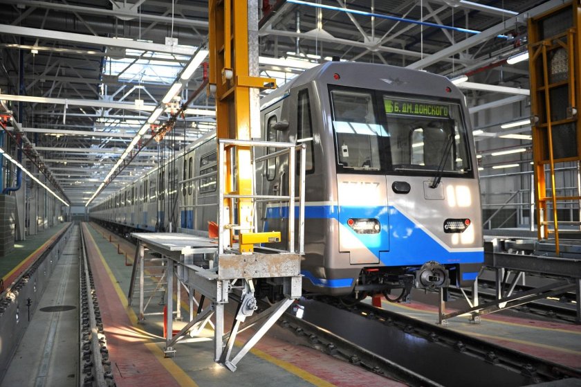 Депо Братеево Московского метрополитена
