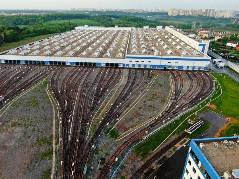 Электродепо Митино ТЧ-16