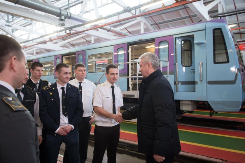 Машинист Московского метрополитена электродепо Выхино