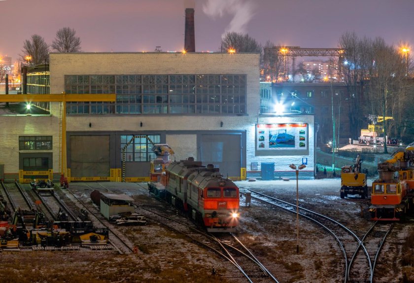 Моторвагонное депо Железнодорожная