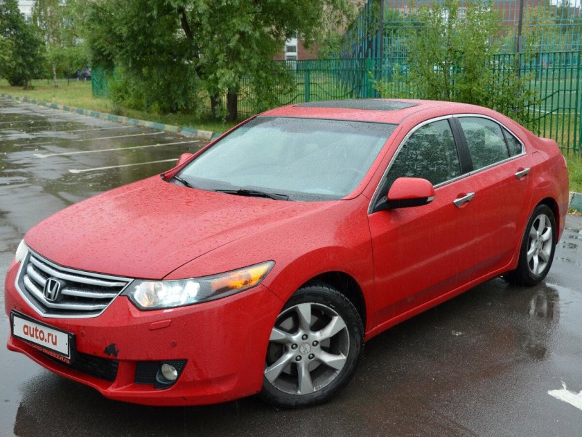 Honda Accord 2008 Red