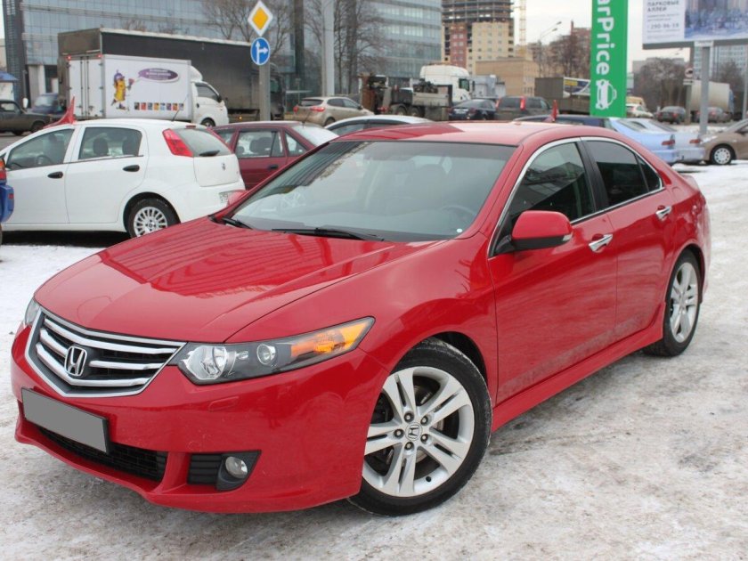 Honda Accord 2008 Red