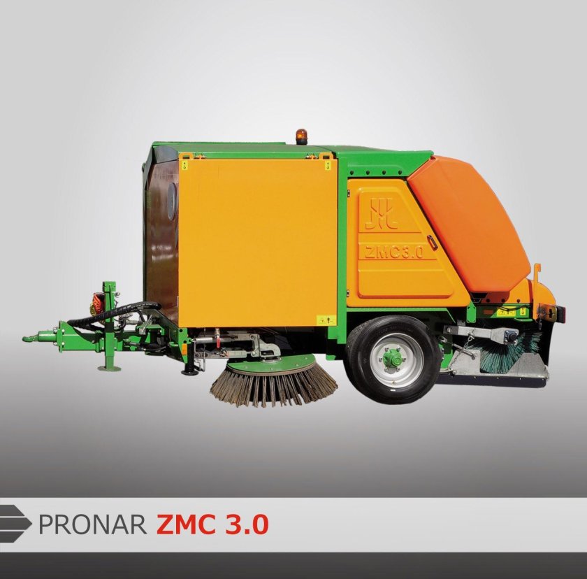 Прицепная подметально-уборочная машина ТКМ-2000