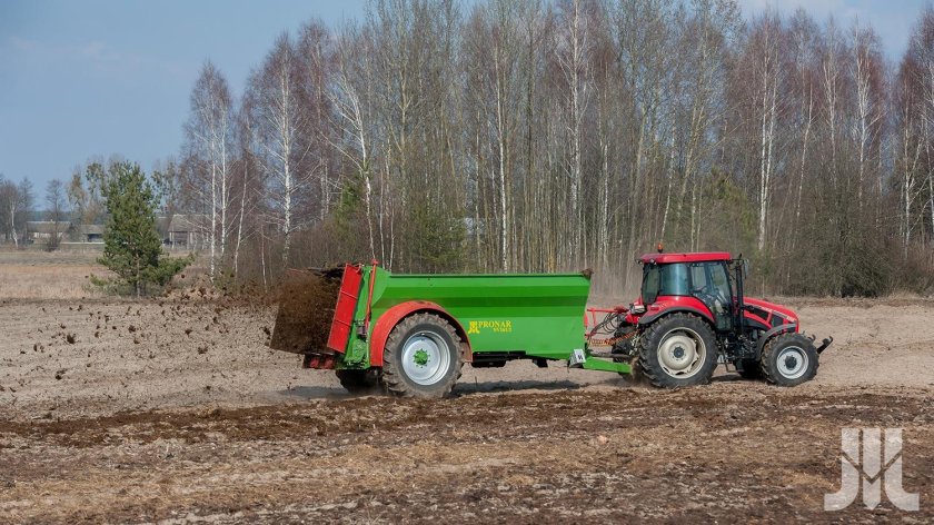 Разбрасыватель навоза для МТЗ