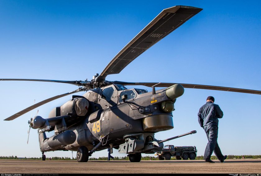 Вертолёт ми-28н ночной охотник