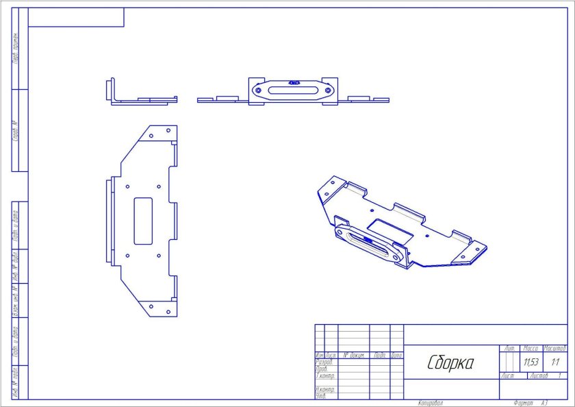 Площадка под лебедку уаз патриот