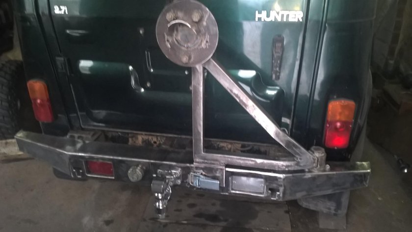 Держатель запасного колеса УАЗ 469