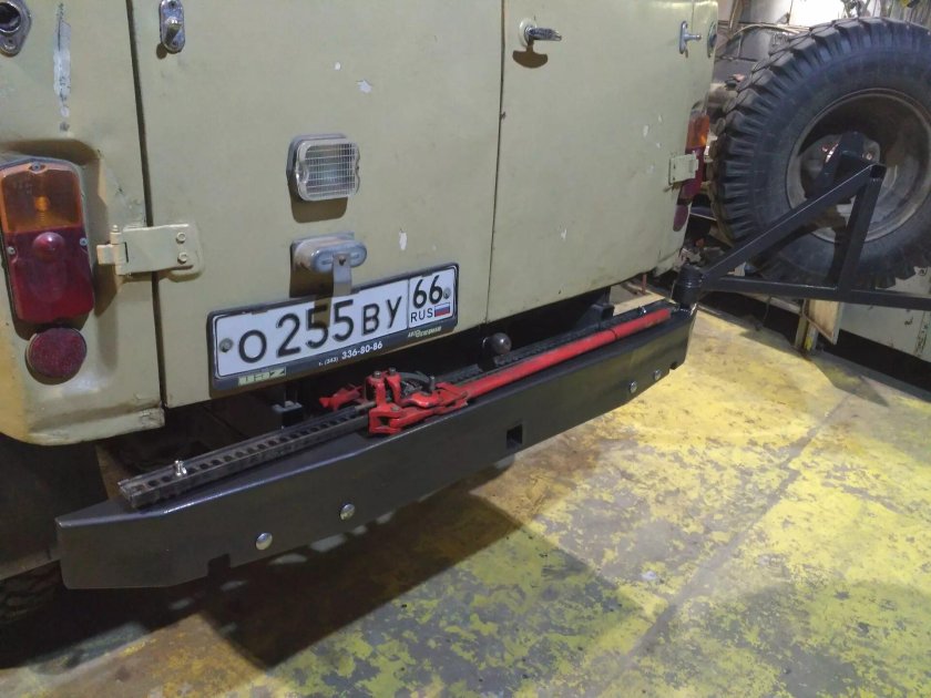 Силовой бампер УАЗ 452