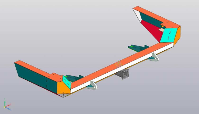 Силовой бампер соболь 4х4