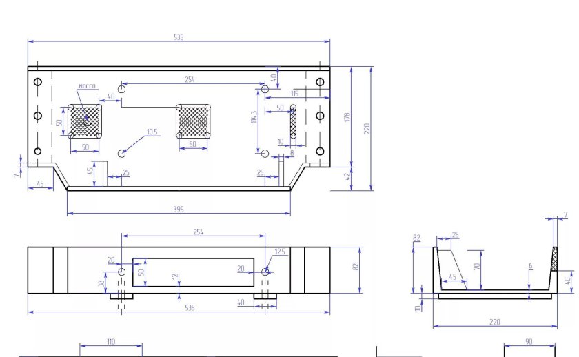 Площадка для лебёдки на УАЗ 469