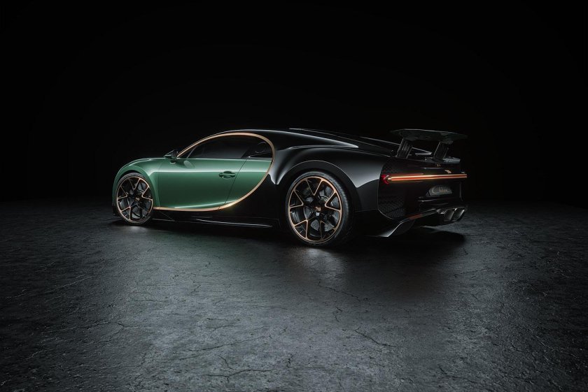 Bugatti Chiron Green