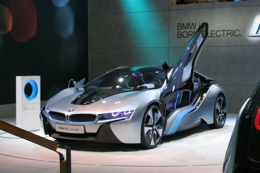 BMW i8 Coupe 2018 sportscar