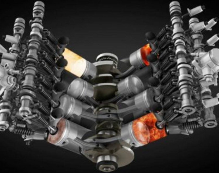 8 Цилиндровый двигатель Форд