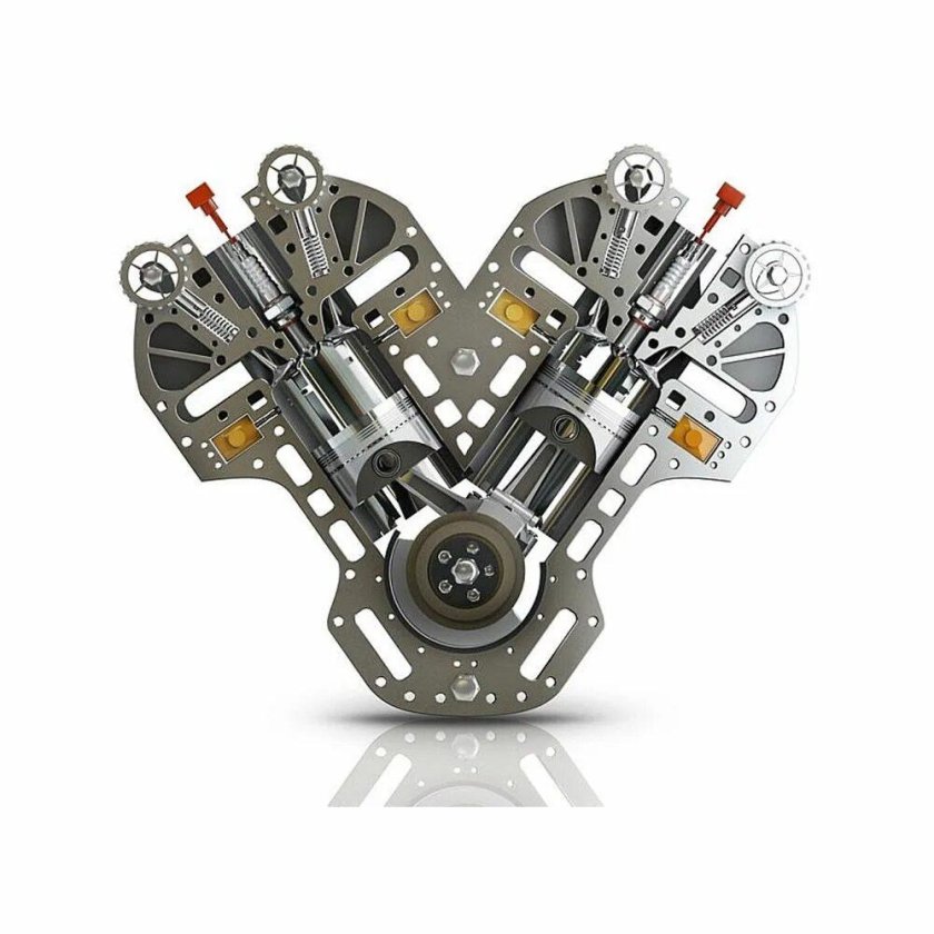 ДВС V образный разрез