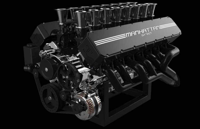 16 Цилиндровый двигатель БМВ