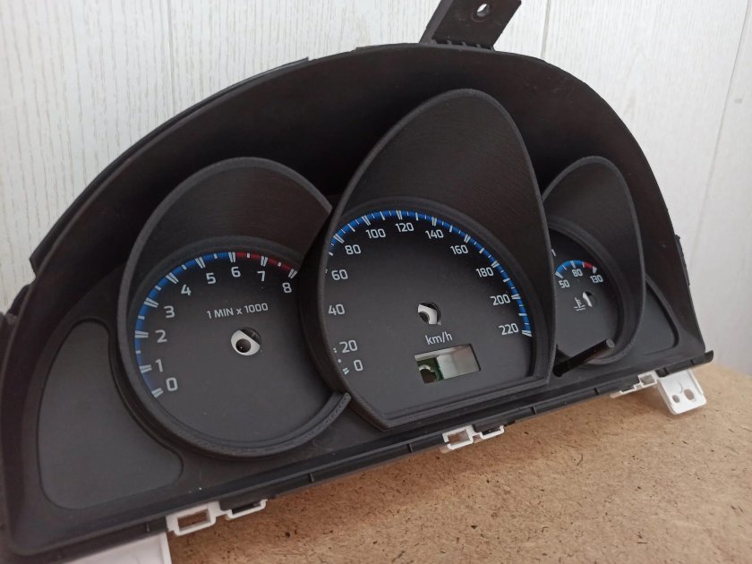 Chevrolet Lacetti приборная панель