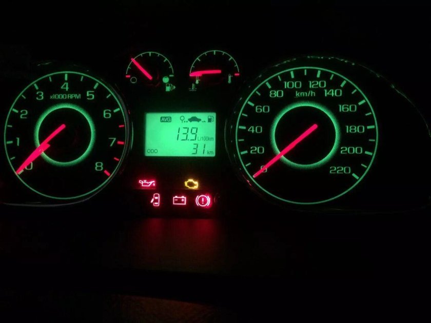 Панель приборов Лачетти седан 1.6