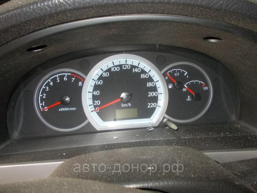 Chevrolet Lacetti приборная