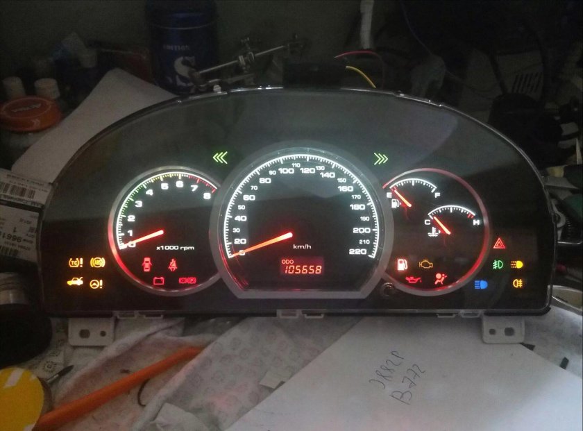 Панель приборов Лачетти седан 1.6