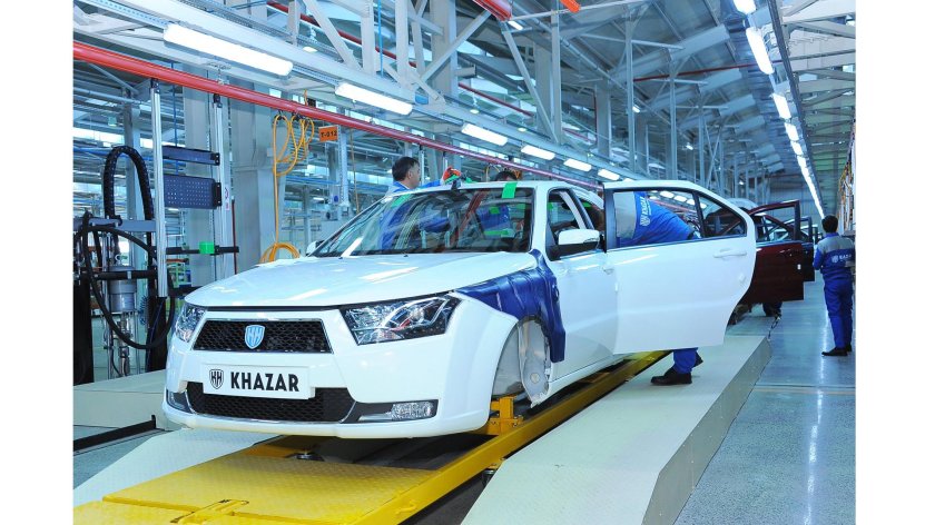 Азербайджанская машина Khazar