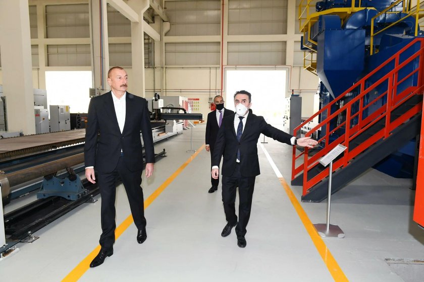 ООО «Азермаш» завод в Азербайджан здание