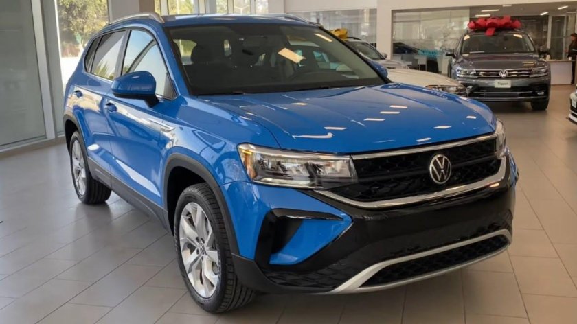 Taos Volkswagen цена в России в 2024