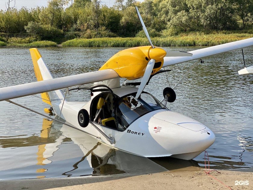 Двухместный самолет-амфибия Borey