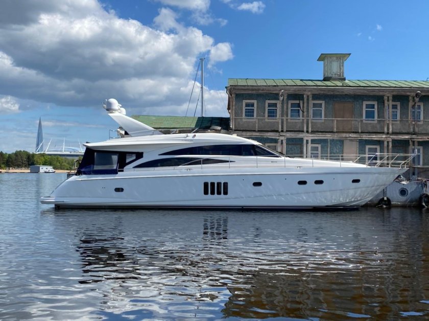 Яхта fairline 74