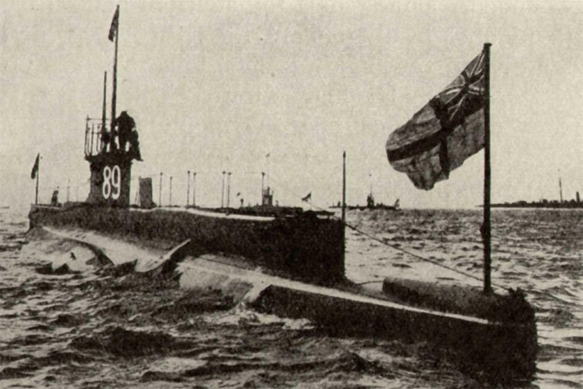 Подводная лодка первой мировой войны