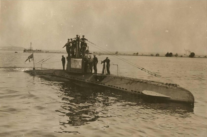 Подводная лодка 1 мировой войны