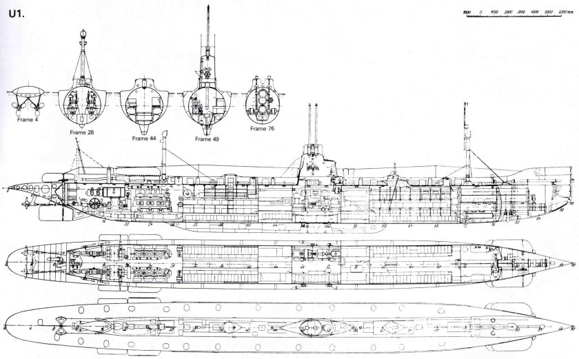 U-1 подводная лодка