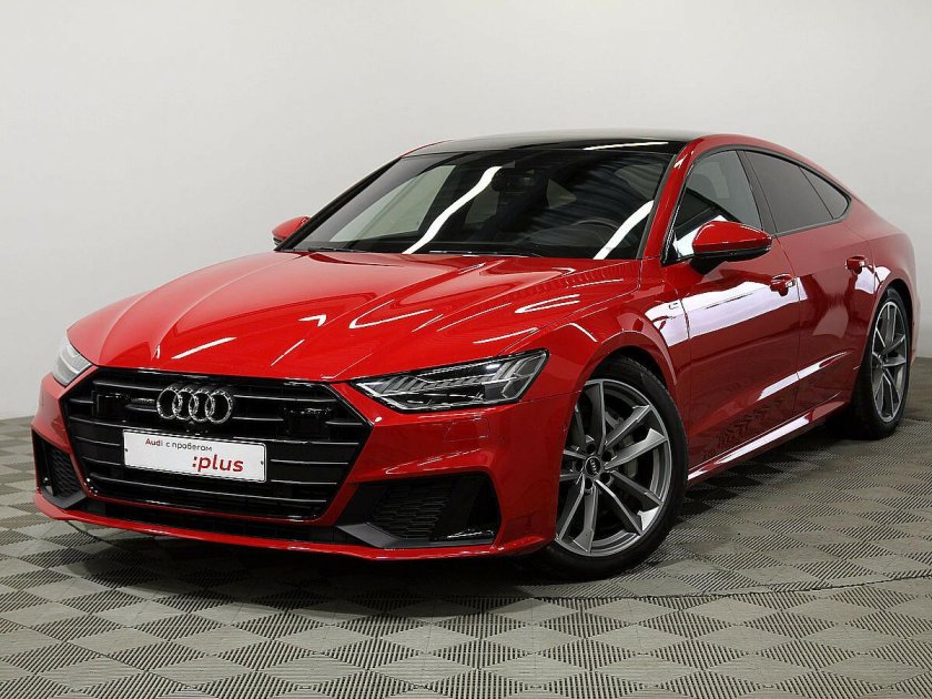 Ауди а7 красная