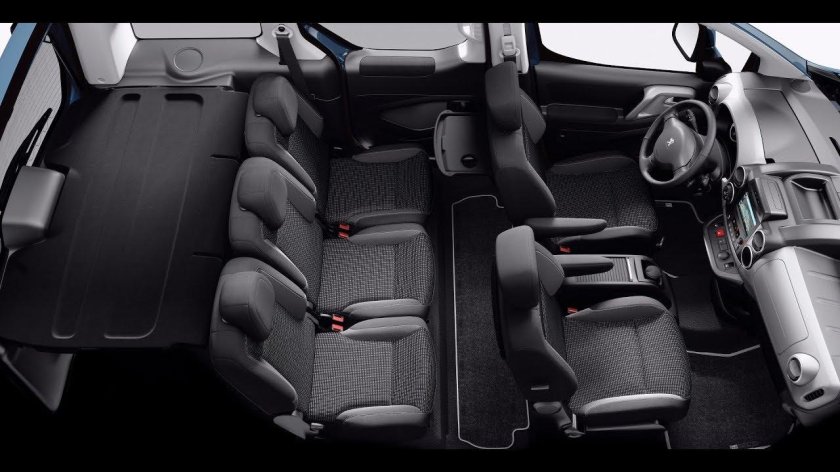 Peugeot partner Tepee 2014 салон
