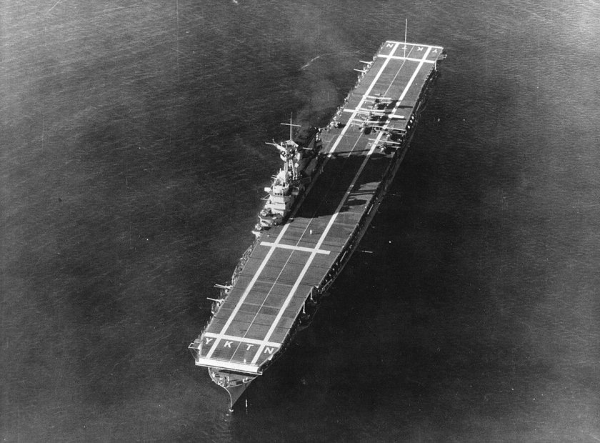 Авианосец Йорктаун CV-5