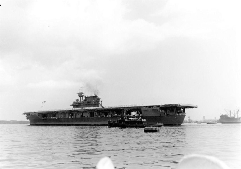 Авианосец Йорктаун 1942