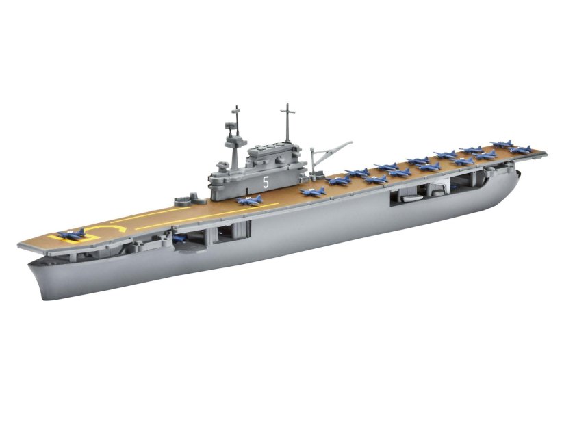 Сборная модель авианосца Йорктаун