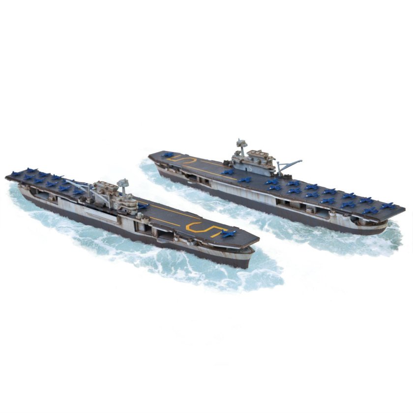 Американский авианосец Йорктаун сборная модель