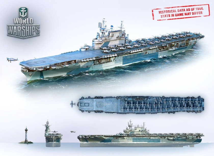 Авианосец Enterprise CV 6