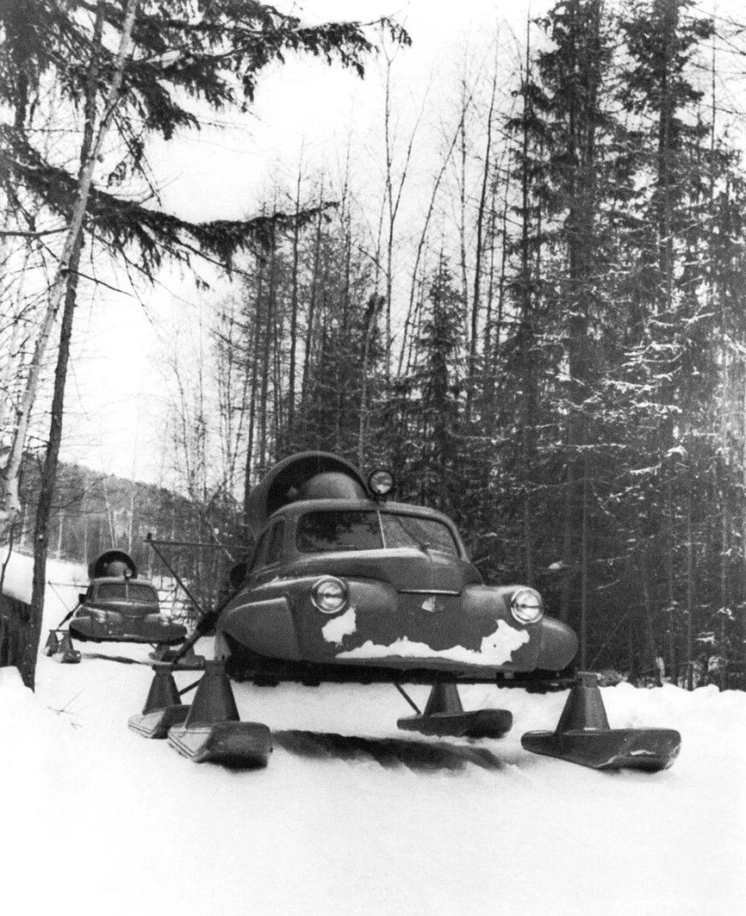 Газ м20 аэросани